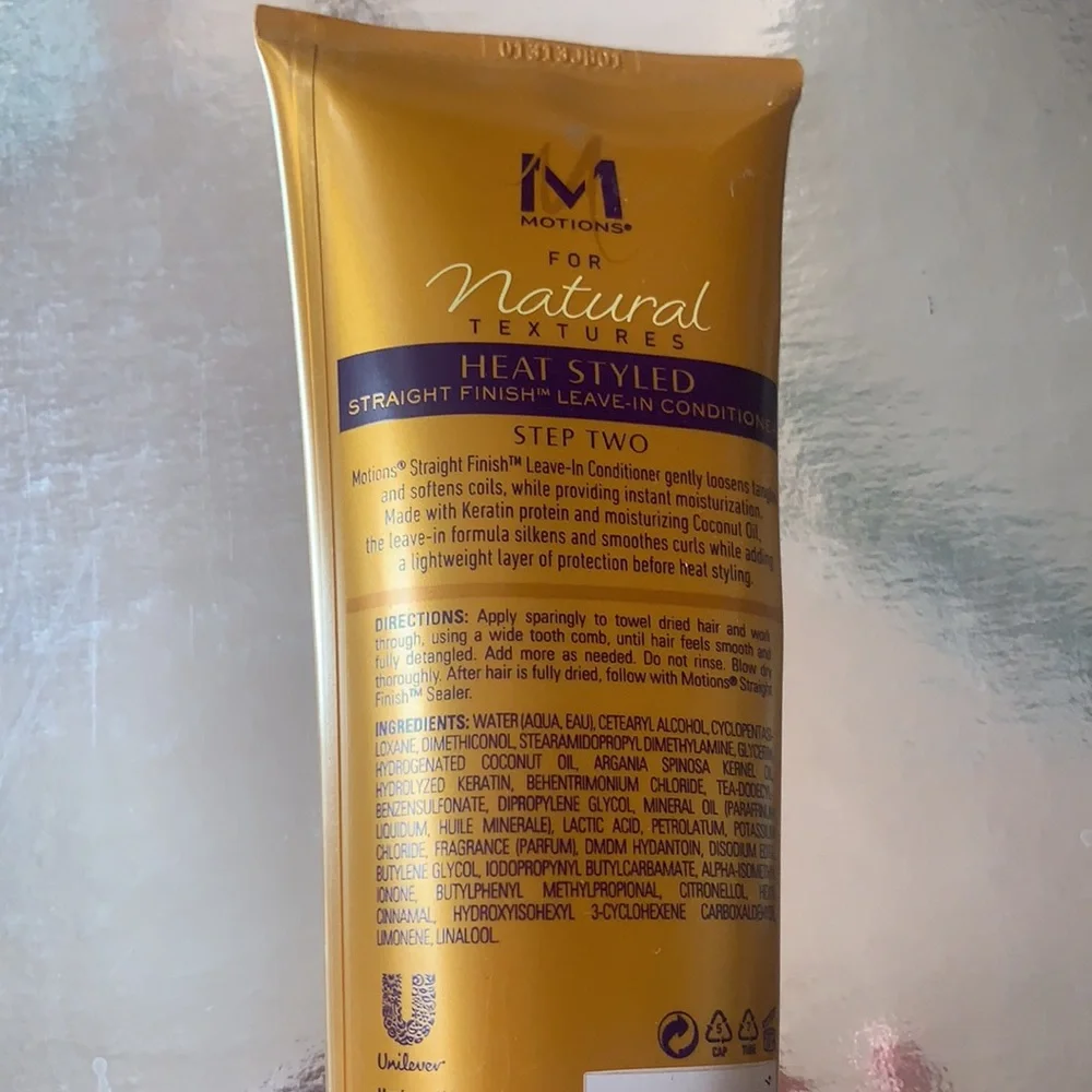 MOTIONS FOR NATURAL TEXTURES LEAVE-IN CONDITIONER COCONUT OIL KERATIN NEW